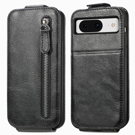 Фліп-чохол Zipper Wallet Vertical для Google Pixel 8a - чорний