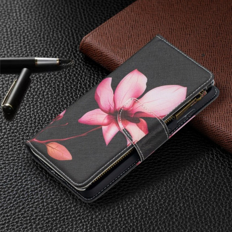 Чехол-кошелек Colored Drawing Series на Samsung Galaxy A52/A52s - Lotus