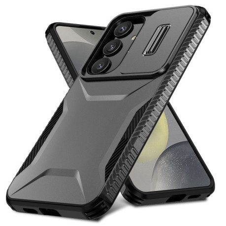 Протиударний чохол Sliding Camshield  для Samsung Galaxy S25+ 5G / S24+ 5G - чорний