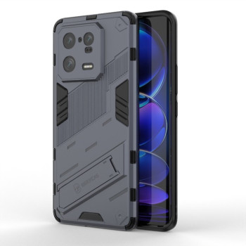 Протиударний чохол Punk Armor з підставкою на Xiaomi 13 Pro - сірий