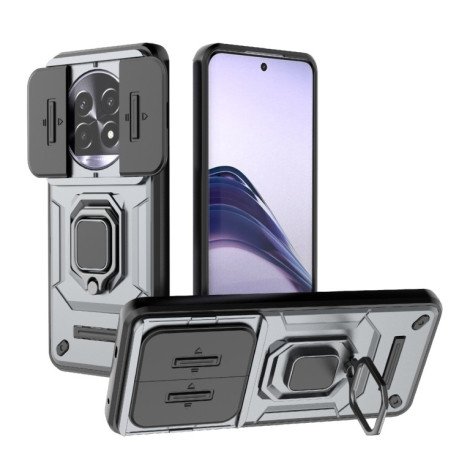 Противоударный чехол Sliding Camshield для Realme 13 Pro 5G Global - серый