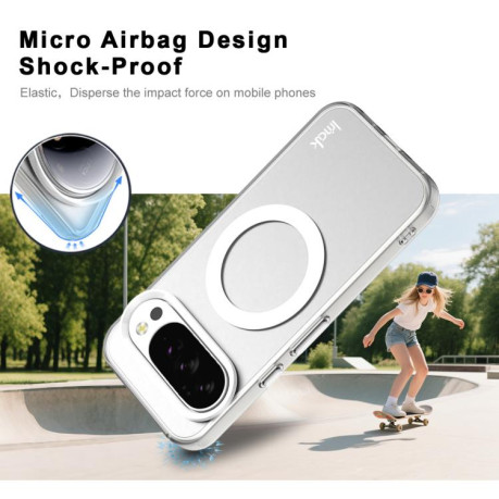 Протиударний чохол IMAK Candy Series Shockproof MagSafe для Google Pixel 10 Pro XL - білий