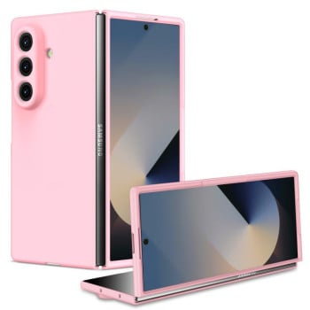 Противоударный чехол Armor Series на Samsung Galaxy Fold 7 5G - розовый