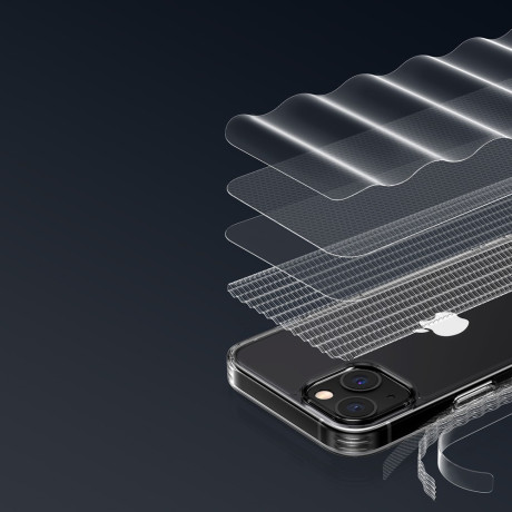 Оригинальный чехол Ugreen Protective Fusion для iPhone 13 Pro Max - прозрачный