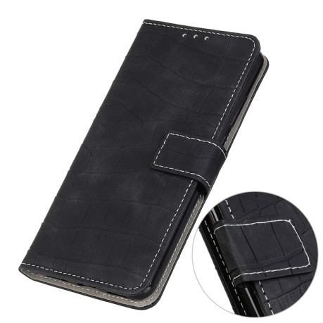 Чехол-книжка Magnetic Crocodile Texture на Samsung Galaxy A14 5G - черный