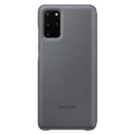 Оригинальный чехол-книжка Samsung LED View Cover для Samsung Galaxy S20 Plus grey (EF-NG985PJEGRU)