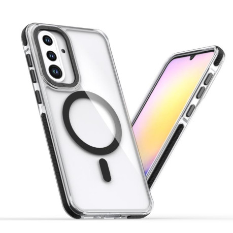 Чохол Dual-color MagSafe TPU Hybrid Samsung Galaxy A36 5G - чорний