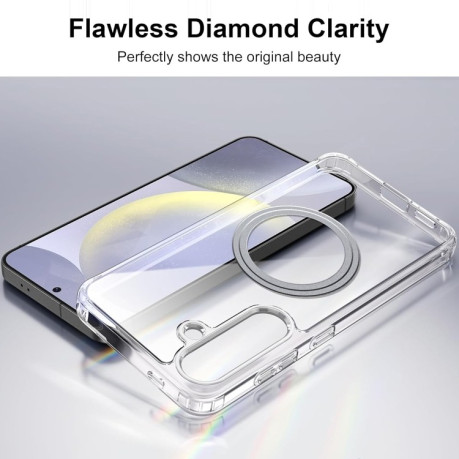 Ультратонкий чохол Transparent Frosted MagSafe для Samsung Galaxy S25+ 5G