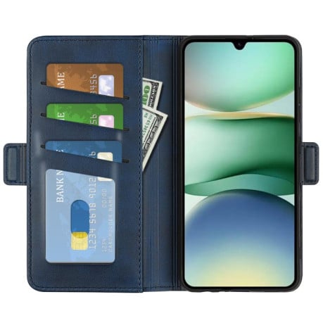 Чохол-книжка з двосторонньою магнітною застібкою на Xiaomi Redmi A5 4G 173.3mm - синій