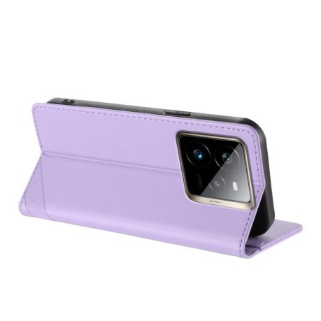 Чехол-книжка Embossed Multi-functional Wallet Retro Leather на Realme GT7 Pro - фиолетовый