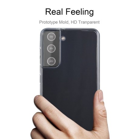 Ультратонкий силиконовый чехол 0.75mm на Samsung Galaxy S21 Plus - прозрачные