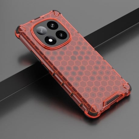 Чохол протиударний Honeycomb на Xiaomi Redmi Note 14 Pro+ 5G - червоний