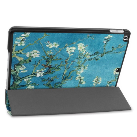 Чохол Custer Three-folding Sleep/Wake-up Apricot Flower на iPad 9/8/7 10.2 (2019/2020/2021)