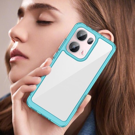 Протиударний чохол Colorful Acrylic Series для OPPO Reno13 Pro - синій