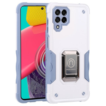 Противоударный чехол Non-slip Armor для Samsung Galaxy M53 5G - белый