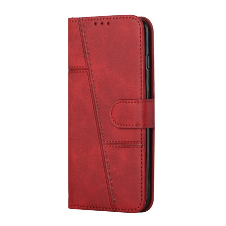 Чехол-книжка Stitching Calf Texture для Samsung Galaxy A55 - красный