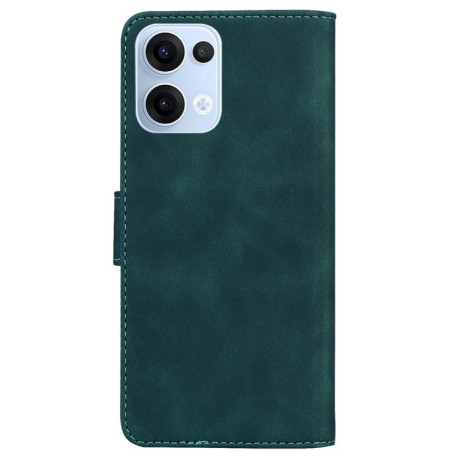 Чехол-книжка Pure Color Magnetic для OPPO Reno13 Global - зеленый
