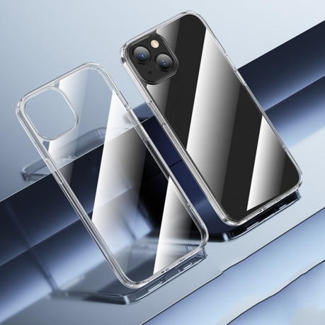 Ультратонкий стеклянный чехол Benks для iPhone 13 mini - прозрачный