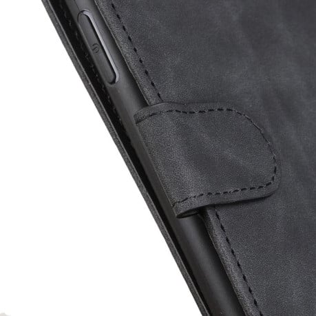 Чохол-книжка KHAZNEH Cowhide Texture на Xiaomi Poco X7 Pro - чорний