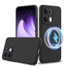 Силіконовий чохол Shockproof Silicone Magsafe для OPPO Reno13 Pro 5G Global - чорний
