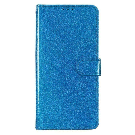 Чехол-книжка Glittery Powder Flip на Samsung Galaxy A35 - синий