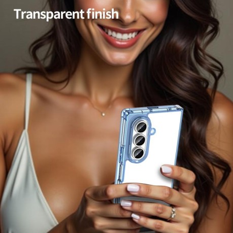 Чехол Airbag Magsafe PC Hybrid TPU для Samsung Galaxy Fold 7 5G - синий