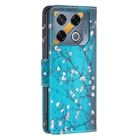 Чехол-книжка Colored Drawing Pattern для Infinix GT 20 Pro 5G - Blossom