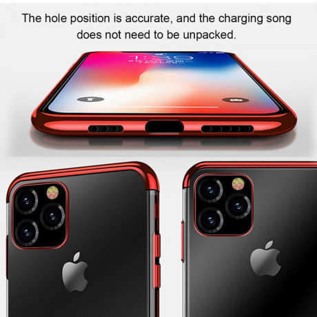 Силиконовый чехол J-Case Dawning case на iPhone 11 Pro Max - золотой