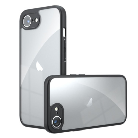 Противоударный чехол Armor Precise Hole PC Hybrid TPU для iPhone 16e - прозрачный