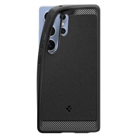 Оригінальний чохол Spigen Rugged Armor Mag MagSafe для Samsung Galaxy S25 Ultra - Matte Black