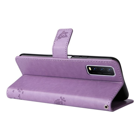 Чохол-книжка Cat Embossing Pattern на Vivo