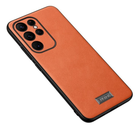 Чохол SULADA Handmade для Samsung Galaxy S24 Ultra 5G - помаранчевий