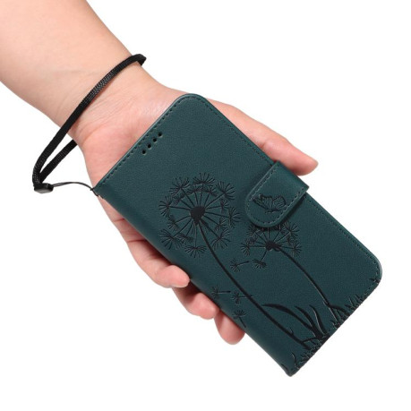 Чохол-книжка Dandelion Embossed Pattern Flip Leather для OPPO A5 Pro 5G Global - синій