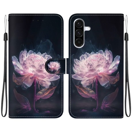 Чехол-книжка Colored Drawing Series на Samsung Galaxy A26 5G - Peony