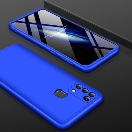 Протиударний чохол GKK Three Stage Splicing Full Coverage Samsung Galaxy M31 - синій