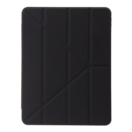 Чехол-книжка Clear Acrylic Deformation Leather для iPad Pro 11 2024 - черный