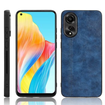 Ударозащитный чехол Sewing Cow Pattern для OPPO A78 4G - синий