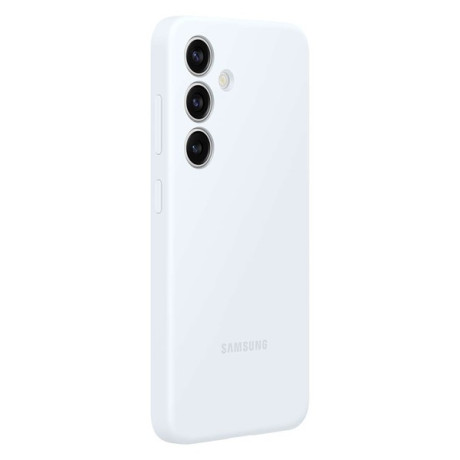 Оригинальный чехол Samsung Silicone Case для Samsung Galaxy S24 - white(EF-PS921TWEGWW)