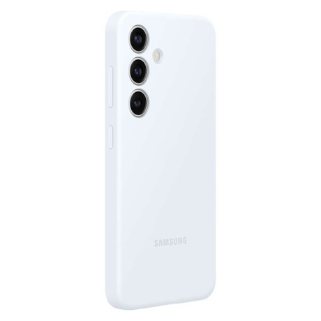 Оригинальный чехол Samsung Silicone Case для Samsung Galaxy S24+ - White(EF-PS926TWEGWW)