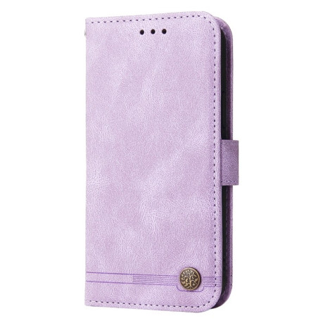 Чехол-книжка Skin Feel Life Tree для Samsung Galaxy M33 5G - фиолетовый