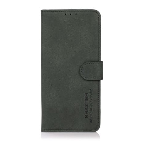 Чохол-книжка KHAZNEH Matte Texture для Samsung Galaxy S25 Ultra 5G - зелений
