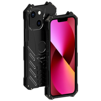 Противоударный чехол R-JUST Batman Metal для iPhone 14/13 - черный