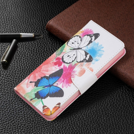 Чохол-книжка Colored Drawing Pattern для Xiaomi Redmi Note 11 Pro 5G (China)/11 Pro+ - Butterflies