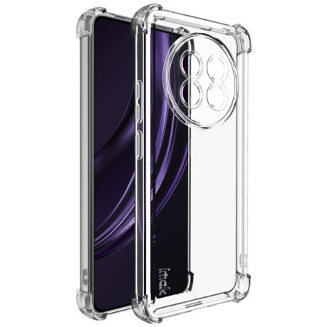 Ударозахисний чохол IMAK UX-4 Series Four-corner Shockproofна Realme 13+ 5G/13 Pro 5G/13 Pro+ - прозорий
