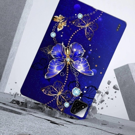 Чохол Color Painting Pattern Smart для Xiaomi Pad 7 / Pad 7 Pro - Butterfly