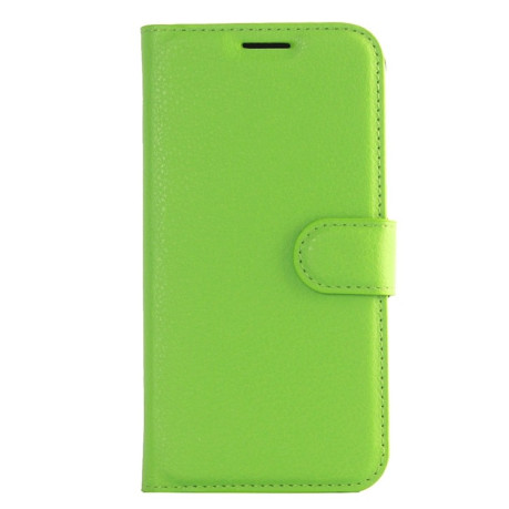 Чохол-книжка Litchi Texture на Samsung Galaxy S7 - зелений