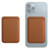 Магнитный чехол-кошелек Holder Magsafing для iPhone 12 mini / iPhone 12 / iPhone 12 Pro / iPhone 12 Pro Max - коричневый