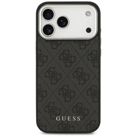 Оригинальный чехол Guess 4G Classic Logo с MagSafe на iPhone 17 Pro Max - black