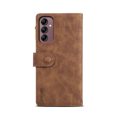 Чохол-гаманець Retro Frosted для Samsung Galaxy M54 - коричневий