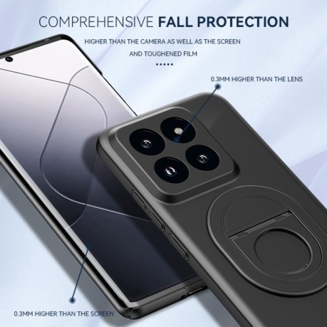 Протиударний чохол Magsafe Hidden Fold Holder на Xiaomi 14 Pro - сірий